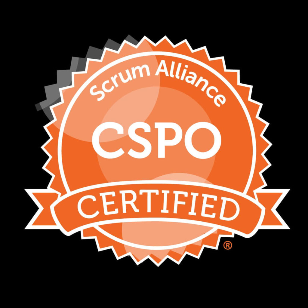 Certified Scrum Product Owner(CSPO®) certification